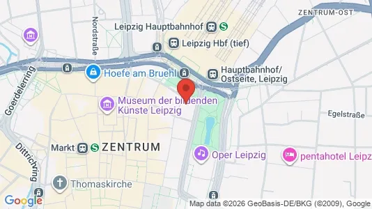 Kontorlokaler til leje i Leipzig - Foto fra Google Street View