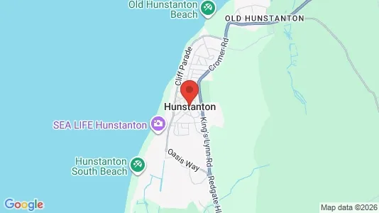 Butikklokaler til leie i Hunstanton - Norfolk – Bilde fra Google Street View