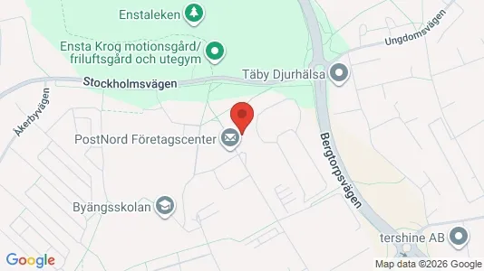 Büros zur Miete i Täby – Foto von Google Street View