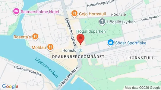 Kontorlokaler til leje i Södermalm - Foto fra Google Street View