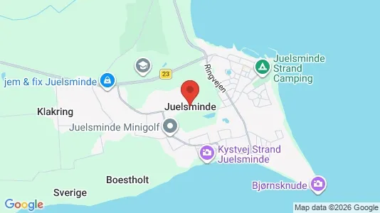 Værkstedslokaler til leje i Juelsminde - Foto fra Google Street View