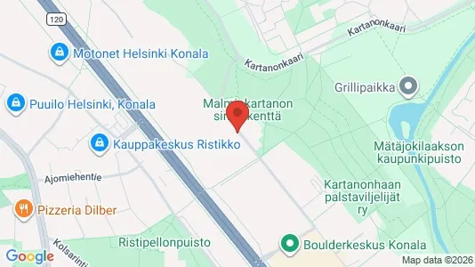 Gewerbeflächen zur Miete i Helsinki Läntinen - kort over placeringen