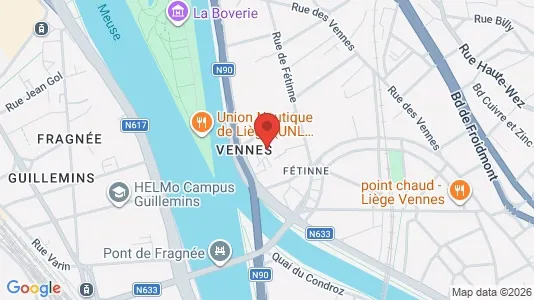 Büros zur Miete i Luik – Foto von Google Street View