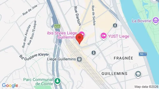 Espacios de oficina En alquiler i Luik - Foto de Google Street View