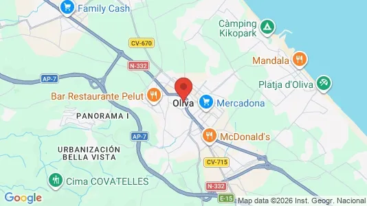 Lokaler til salgs i Oliva – Bilde fra Google Street View