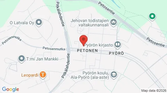 Kontorlokaler til leje i Kuopio - kort over placeringen