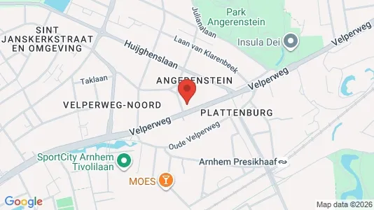 Kontorlokaler til leje i Arnhem - Foto fra Google Street View