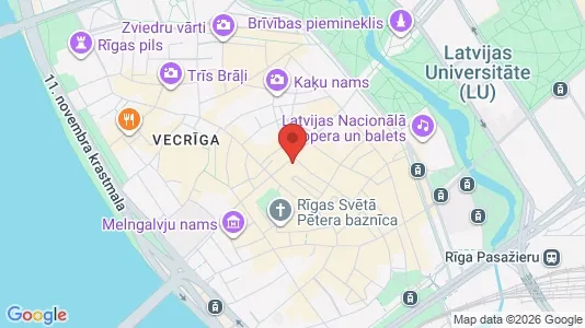 Espacios de oficina En alquiler i Riga Vecrīga - Foto de Google Street View