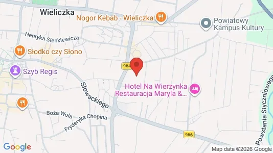 Büros zur Miete i Wielicki – Foto von Google Street View