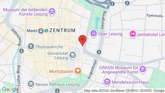 Kontorlokaler til leje i Leipzig - Foto fra Google Street View