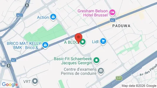 Büros zur Miete i Brüssel Schaarbeek - kort over placeringen