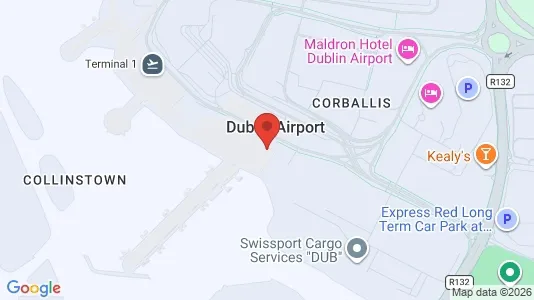 Lokale biurowe Do wynajęcia i Dublin 9 - kort over placeringen