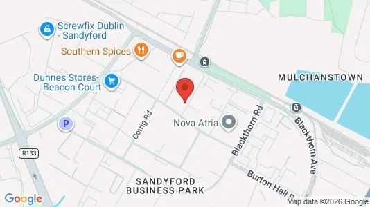 Büros zur Miete i Dublin 18 – Foto von Google Street View