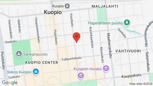 Kontorer til leie i Kuopio – Bilde fra Google Street View