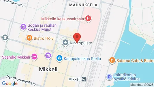 Propiedades comerciales En alquiler i Mikkeli - kort over placeringen