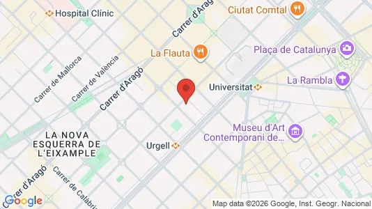 Lokaler til salg i Barcelona Eixample - Foto fra Google Street View