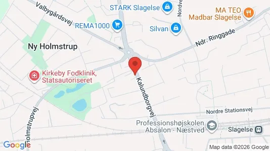 Kontorslokaler för uthyrning i Slagelse – Foto från Google Street View