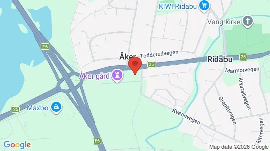 Lokale biurowe Do wynajęcia i Hamar - kort over placeringen