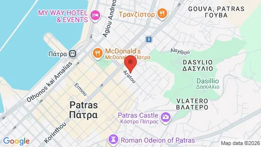 Bedrijfsruimtes te huur i Patras - kort over placeringen