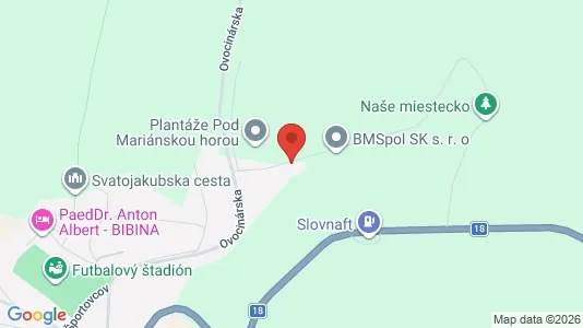 Nieruchomości komercyjne Do wynajęcia i Levoča - kort over placeringen