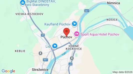 Bedrijfsruimtes te huur i Púchov - kort over placeringen