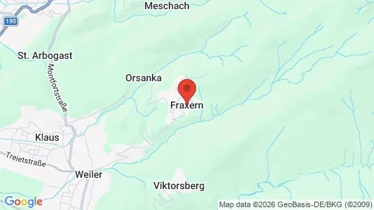 Lokale biurowe Do wynajęcia i Fraxern - kort over placeringen