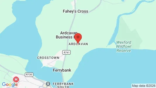 Gewerbeflächen zur Miete i Ardcavan – Foto von Google Street View