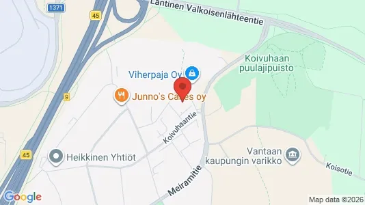 Magazijnen te huur i Vantaa - kort over placeringen