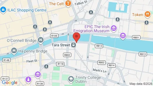 Toimistotilat Vuokrattavana i Dublin 2 - Kuva Google Street Viewstä