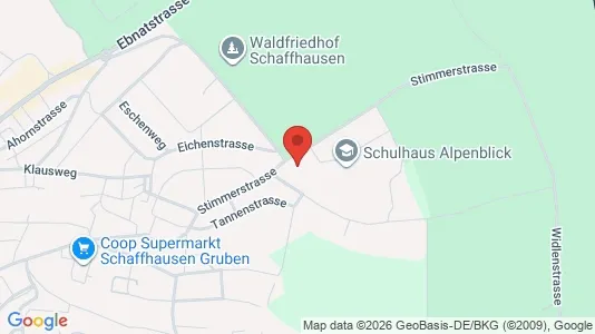 Lokale biurowe Do wynajęcia i Schaffhausen - kort over placeringen