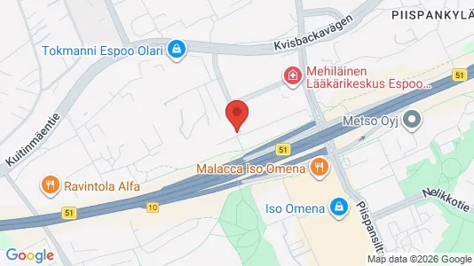 Kontorlokaler til leje i Espoo - Foto fra Google Street View