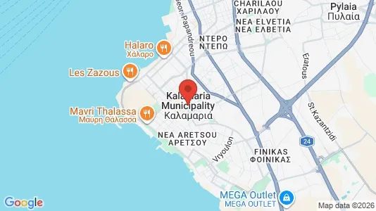 Tiendas En alquiler i Kalamaria - Foto de Google Street View