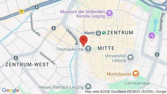 Kontorlokaler til leje i Leipzig - Foto fra Google Street View