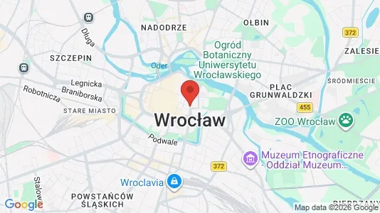 Lokaler til leje i Wrocław - Foto fra Google Street View