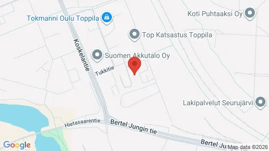 Liikekiinteistöt Vuokrattavana i Oulu - Kuva Google Street Viewstä