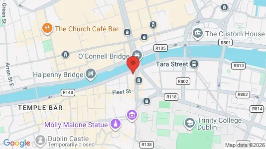 Toimistotilat Vuokrattavana i Dublin 2 - Kuva Google Street Viewstä