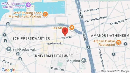Büros zur Miete i Stad Antwerp - kort over placeringen