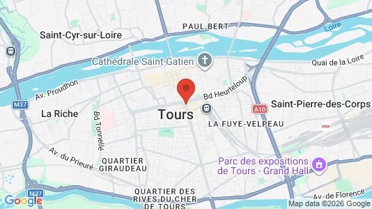 Lokaler til leje i Tours - Foto fra Google Street View