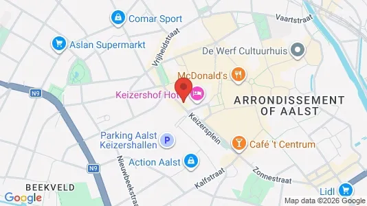 Lokale biurowe Na sprzedaż i Aalst - kort over placeringen