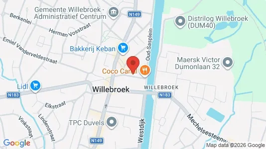Commercial properties for sale i Willebroek - Photo from Google Street View