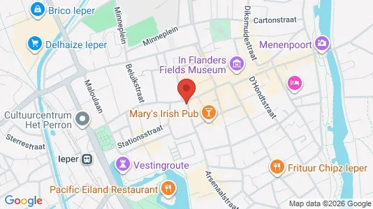 Commercial properties for sale i Ieper - Photo from Google Street View