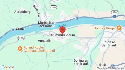 Lokale biurowe Do wynajęcia i Krummnußbaum - kort over placeringen
