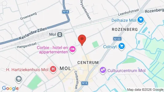 Gewerbeflächen zur Miete i Mol – Foto von Google Street View