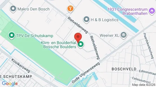 Företagslokaler för uthyrning i Den Bosch - kort over placeringen