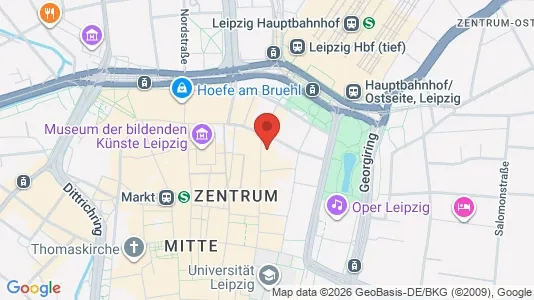 Kontorlokaler til leje i Leipzig - Foto fra Google Street View