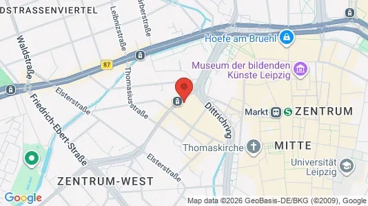 Kontorlokaler til leje i Leipzig - Foto fra Google Street View