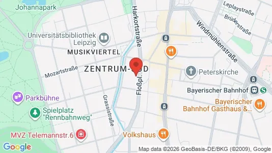 Kontorlokaler til leje i Leipzig - Foto fra Google Street View