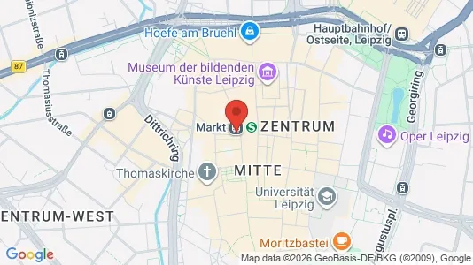 Büros zur Miete i Leipzig – Foto von Google Street View