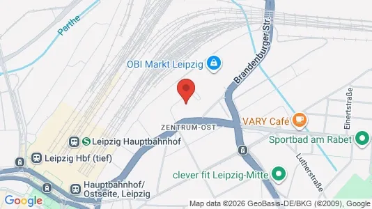 Kontorlokaler til leje i Leipzig - Foto fra Google Street View