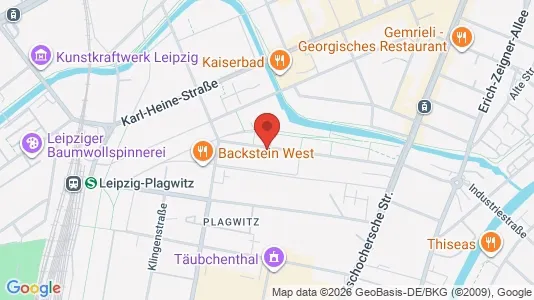 Kontorlokaler til leje i Leipzig - Foto fra Google Street View